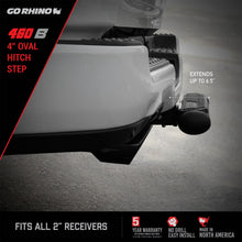 Load image into Gallery viewer, Go Rhino 460B 4 in. Oval Hitch Step