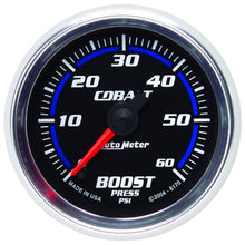 Load image into Gallery viewer, AutoMeter 6170 Cobalt Electric Boost Gauge