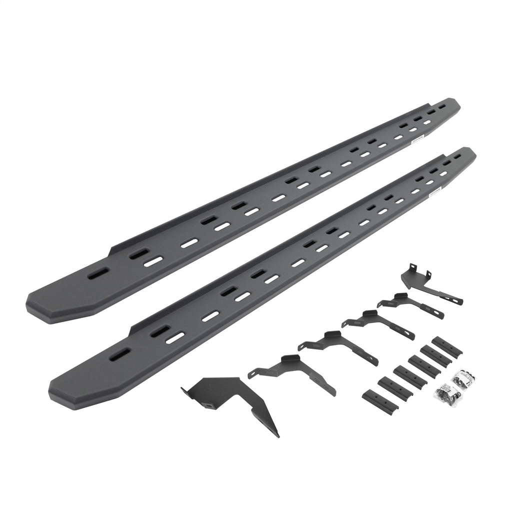 Go Rhino 69636880SPC RB30 Slim Line Running Boards w/Mounting Brackets Kit