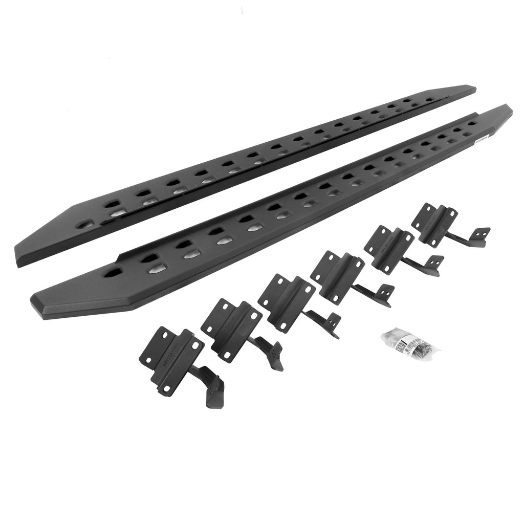 Go Rhino 69415587SPC RB20 Slim Line Running Boards w/Mounting Brackets Kit