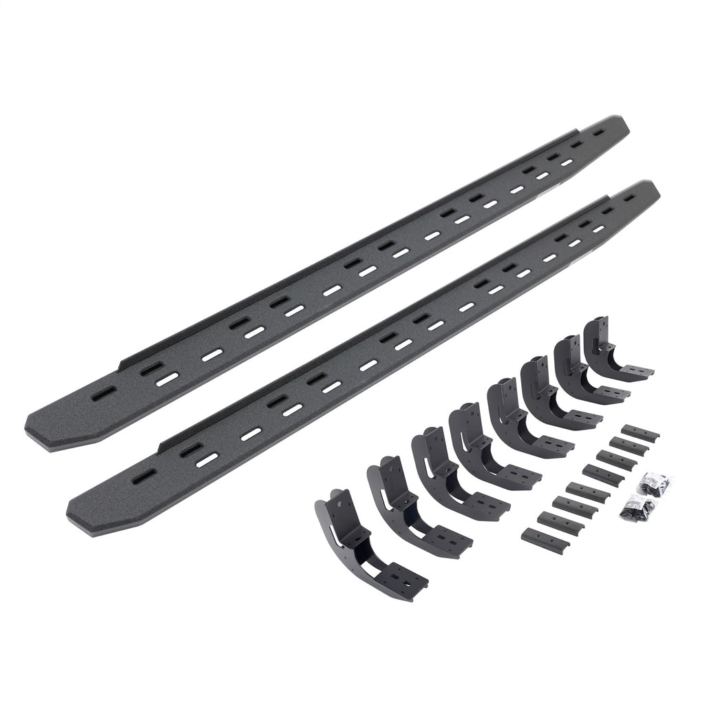 Go Rhino 69604880ST RB30 Slim Line Running Boards w/Mounting Brackets Kit