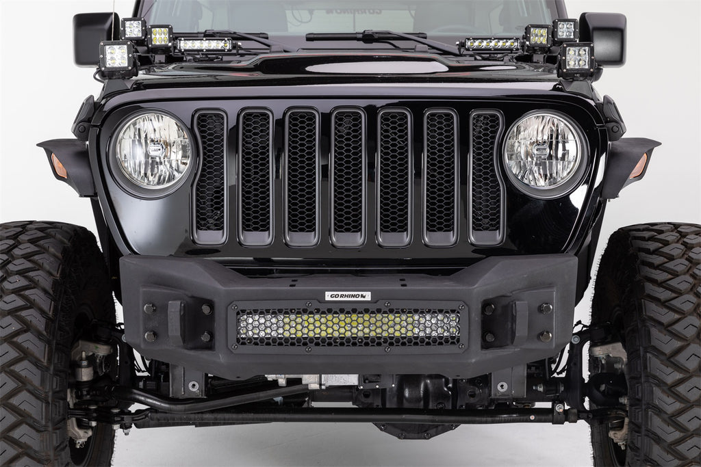 Go Rhino 331100T Rockline Front Stubby Bumper