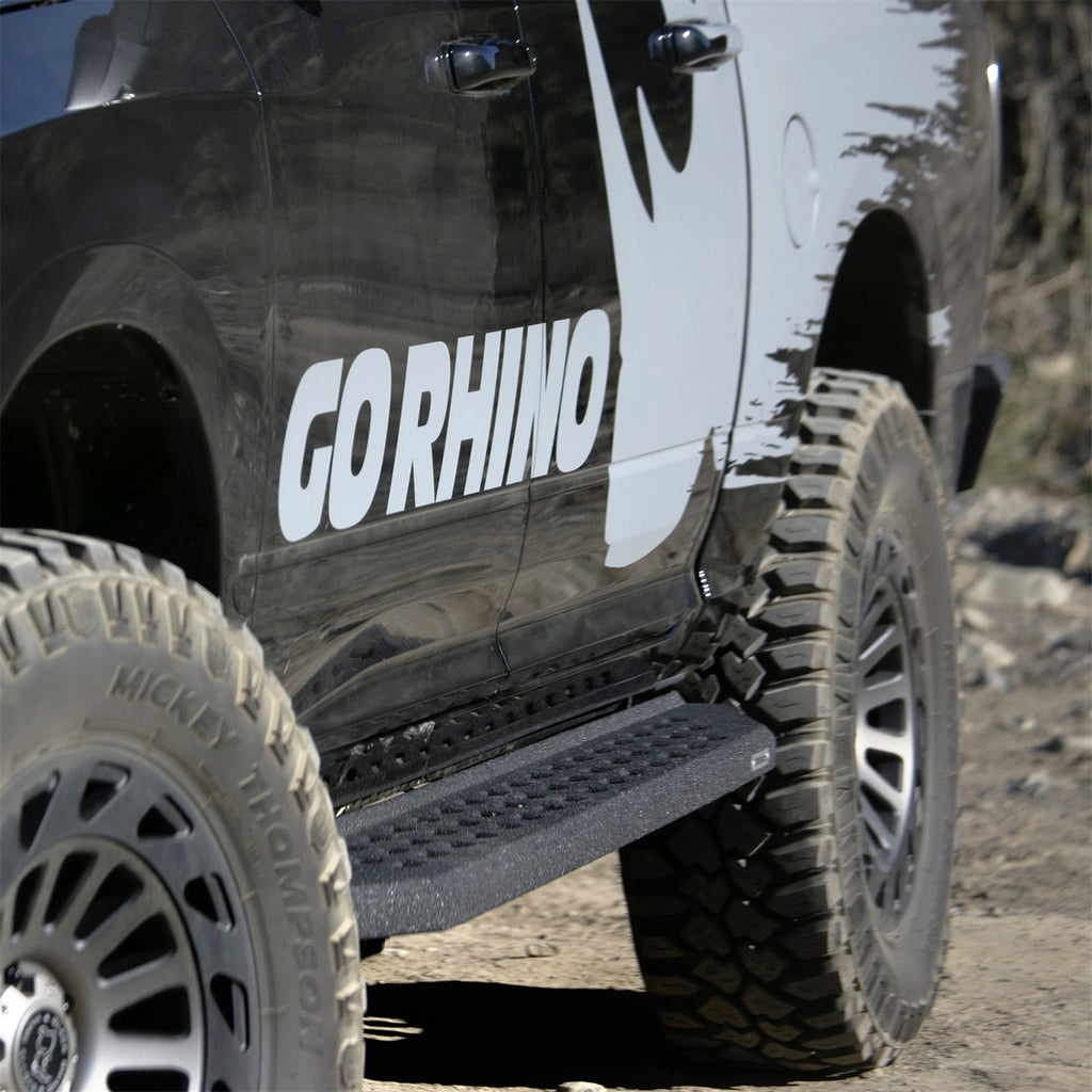 Go Rhino 69492748T RB20 Running Boards w/Mounting Brackets Fits Wrangler (JL)