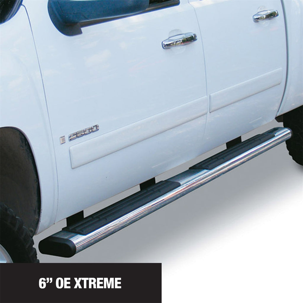 Go Rhino 686415552PS 6 in. OE Xtreme Side Steps w/Mounting Brackets Kit