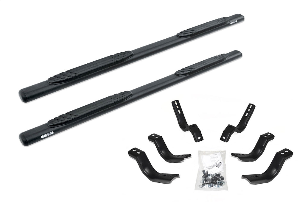 Go Rhino 104036880T 4 in. 1000 Series Side Steps w/Mounting Brackets Kit