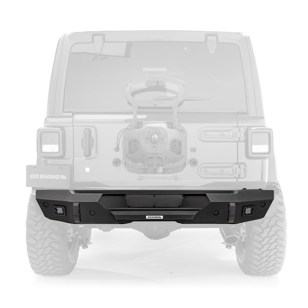 Go Rhino 272110T Trailline Rear Stubby Bumper Fits 18-24 Wrangler (JL)