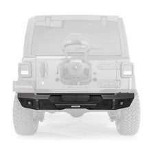 Load image into Gallery viewer, Go Rhino 272110T Trailline Rear Stubby Bumper Fits 18-24 Wrangler (JL)