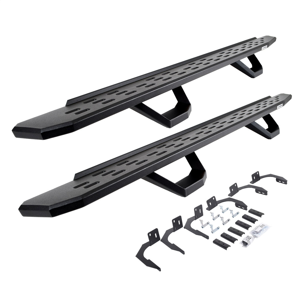 Go Rhino 6961068720PC RB30 Running Boards w/Mounting Brackets