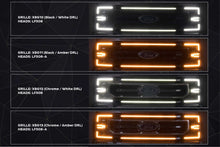 Load image into Gallery viewer, Morimoto XBG11 XBG LED Grille Fits Super Duty 20-22 Gloss Black / Amber DRL