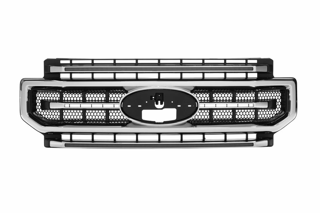 Morimoto XBG12 XBG LED Grille Fits Super Duty 20-22 Chrome Finish / White DRL