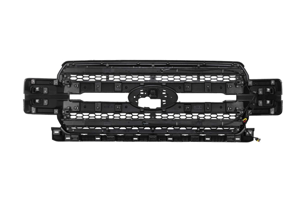 Morimoto XBG18 Chrome Finish w Amber DRL LED Grille Ford F150 18-20