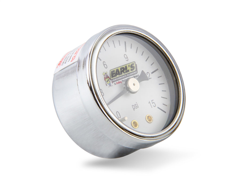 Earls Plumbing 100195ERL Fuel Pressure Gauge