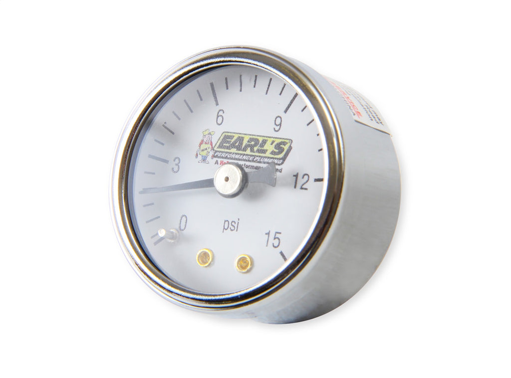 Earls Plumbing 100195ERL Fuel Pressure Gauge