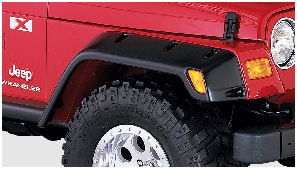 Bushwacker 10029-07 Pocket Style Fender Flares Fits 97-06 Wrangler (TJ)