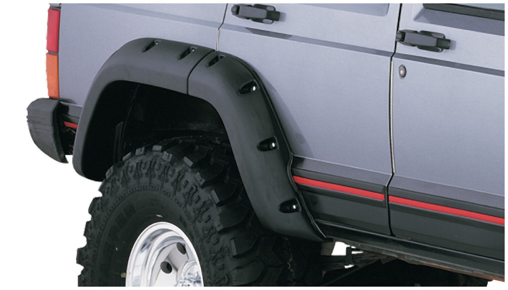 Bushwacker 10036-07 Cut-Out Fender Flares Fits 84-01 Cherokee (XJ)