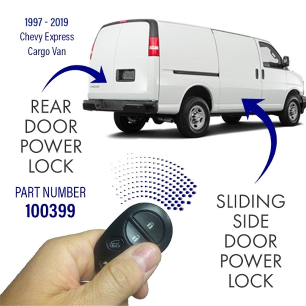 Pop and Lock 100399 Cargo Safe Power Deadbolt