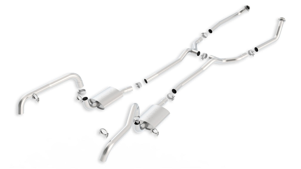 Borla 100414 S-Type Manifold-Back Exhaust System Fits 67-69 Camaro