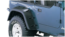 Load image into Gallery viewer, Bushwacker 10058-07 Pocket Style Fender Flares Fits 87-95 Wrangler (YJ)