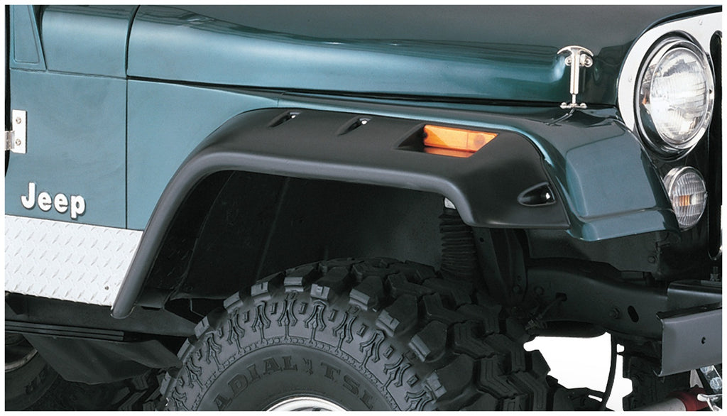 Bushwacker 10059-07 Cut-Out Fender Flares Fits 56-86 CJ5A CJ6 CJ6A CJ7 Willys