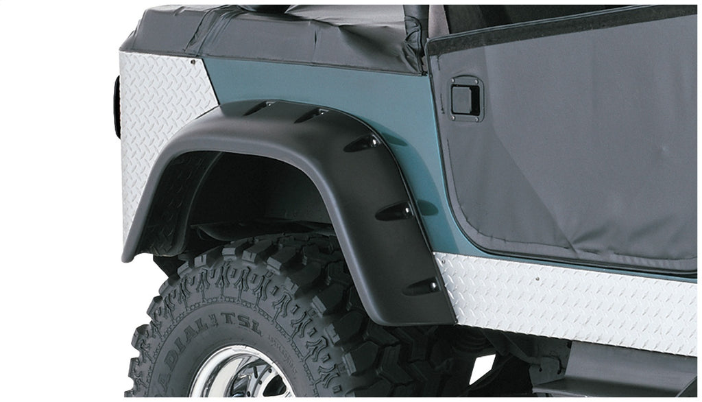 Bushwacker 10060-07 Cut-Out Fender Flares Fits CJ5 CJ5A CJ6 CJ6A CJ7 Willys