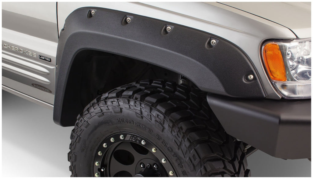 Bushwacker 10071-07 Cut-Out Fender Flares Fits 99-04 Grand Cherokee (WJ)