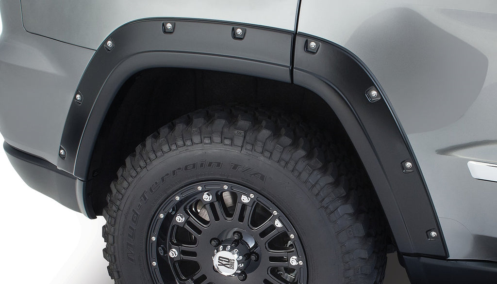 Bushwacker 10076-02 Pocket Style Fender Flares Fits 11-16 Grand Cherokee (WK2)