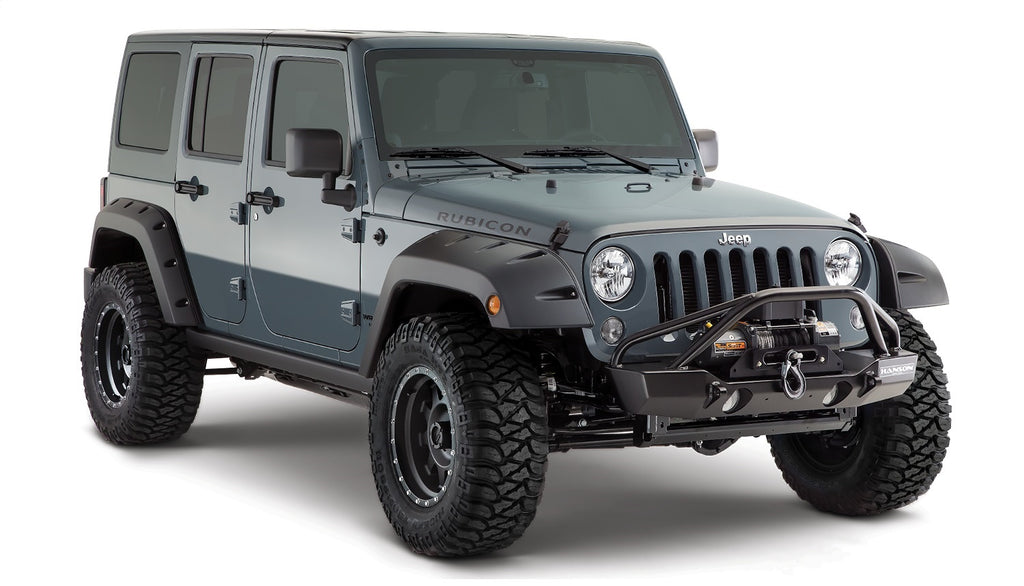 Bushwacker 10080-02 Pocket Style Fender Flares Fits 07-18 Wrangler (JK)