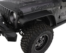 Load image into Gallery viewer, Bushwacker 10923-07 Flat Style Fender Flares Fits 18-24 Wrangler (JL)