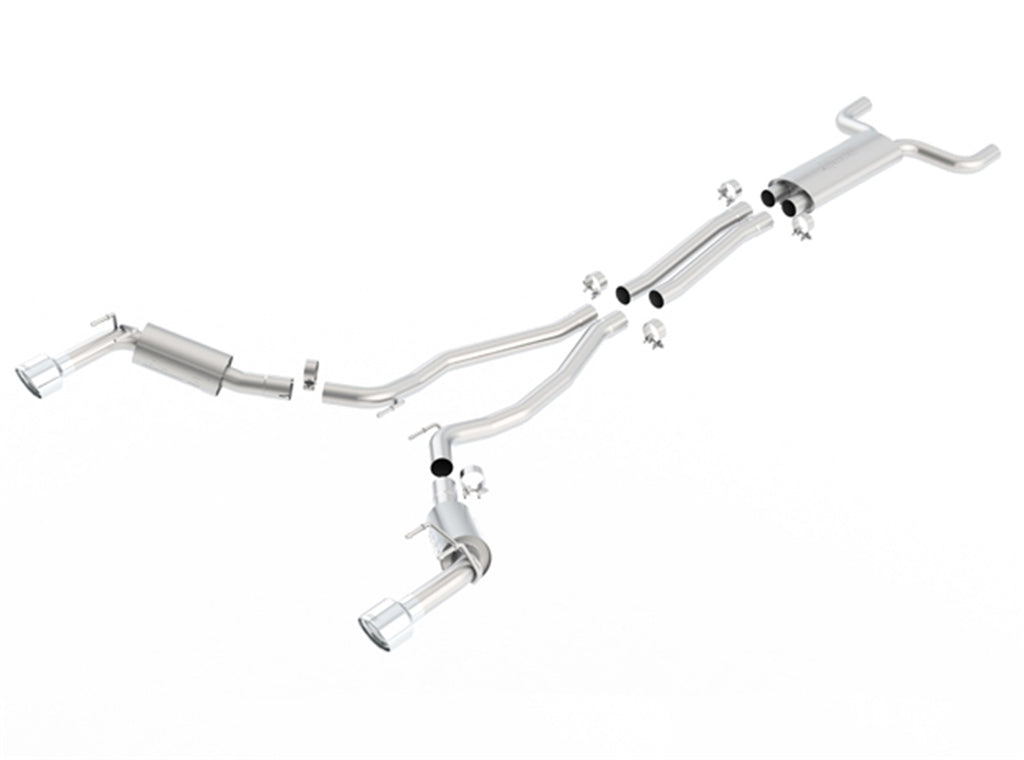 Borla 1014036 S-Type Cat-Back Exhaust System Fits 14-15 Camaro