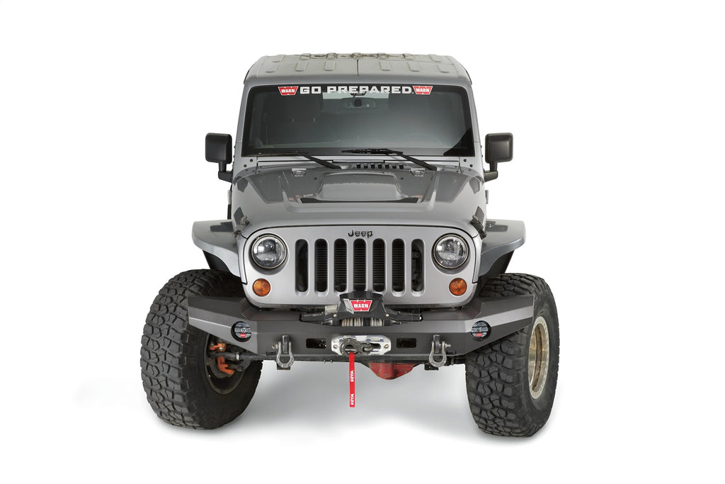 Warn 101420 Elite Series Front Bumper Fits 07-18 Wrangler (JK)