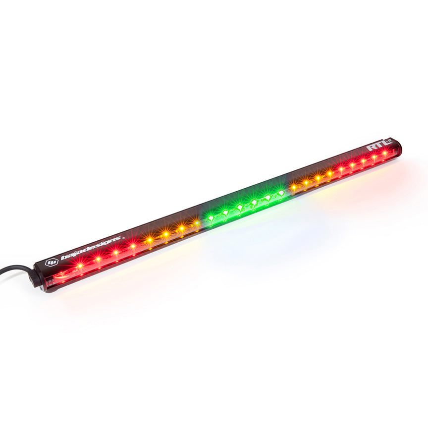 Baja Design 103003 30in. Light Bar RTL-G Solid Amber Green Center Flashing Amber