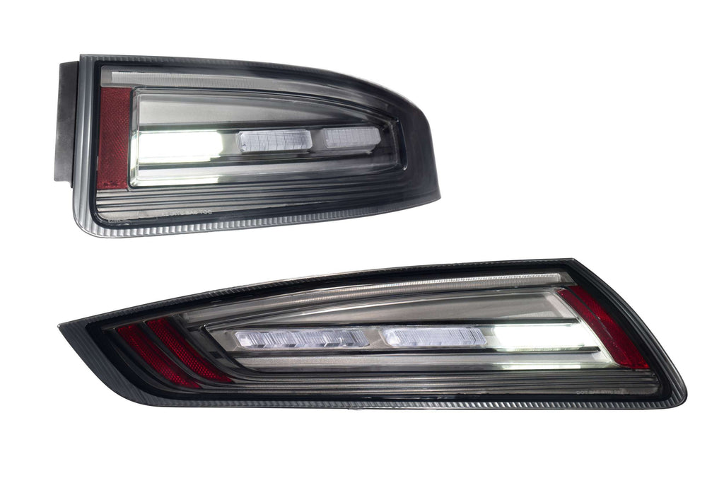 Morimoto LF745 XB LED Tail Lights Smoked For 2005-2008 Porsche 911 997.1