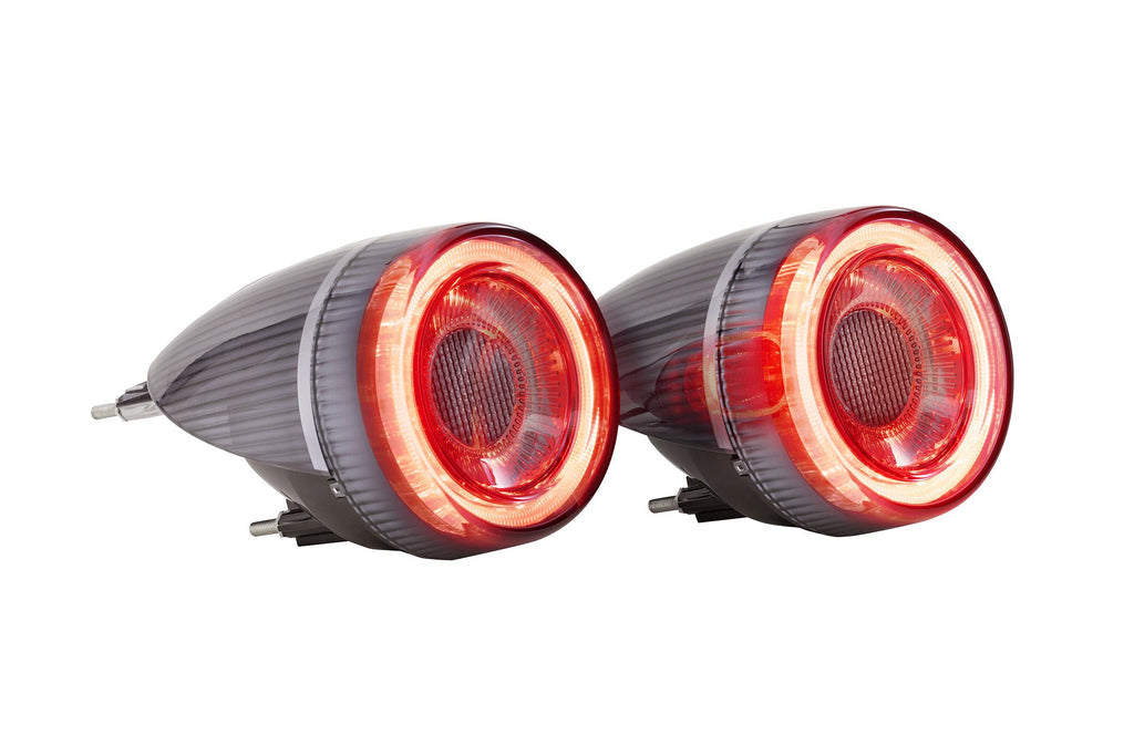 Morimoto LF357 XB LED Tail Lights Smoked For 2005-2010 Ferrari F430