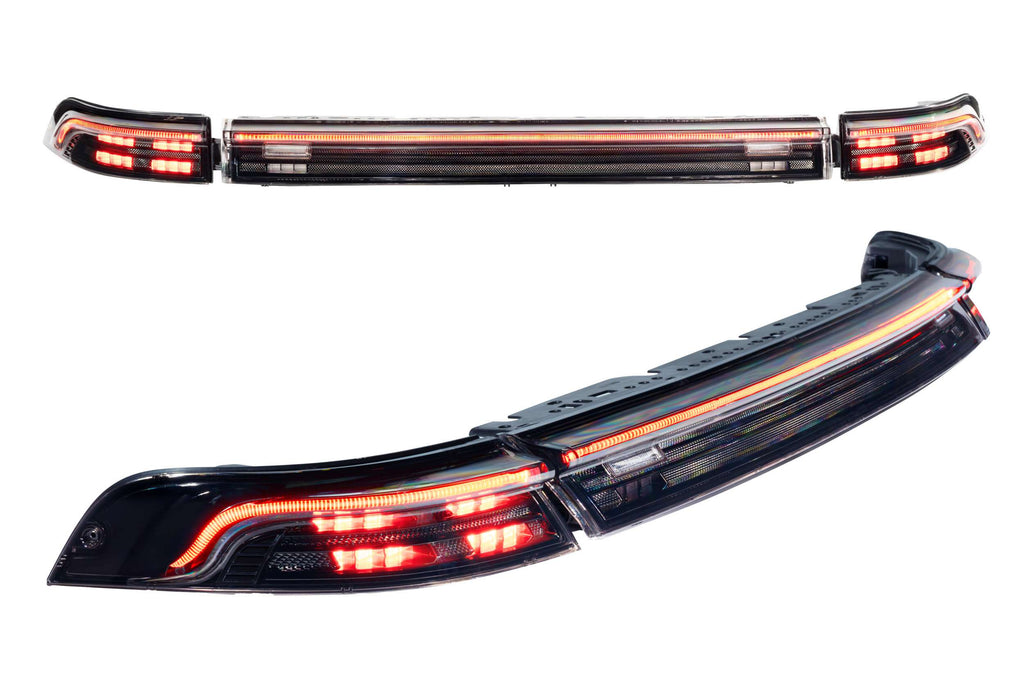 Morimoto LF991 XB LED Tail Lights Smoked Fits 1994-1998 Porsche 911 (993)