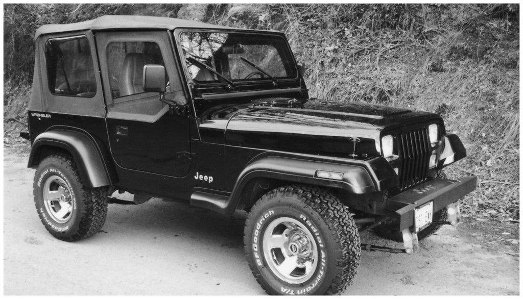 Bushwacker 10903-11 Extend-A-Fender Flares Fits 87-95 Wrangler (YJ)