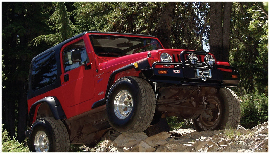 Bushwacker 10908-07 Pocket Style Fender Flares Fits 97-06 Wrangler (TJ)