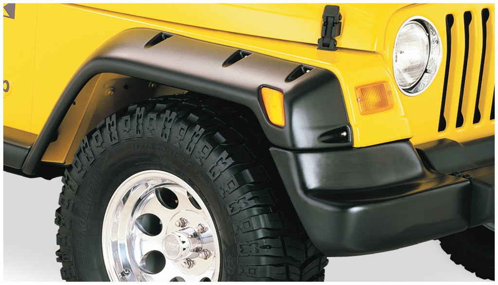 Bushwacker 10913-07 Pocket Style Fender Flares Fits 97-06 Wrangler (TJ)