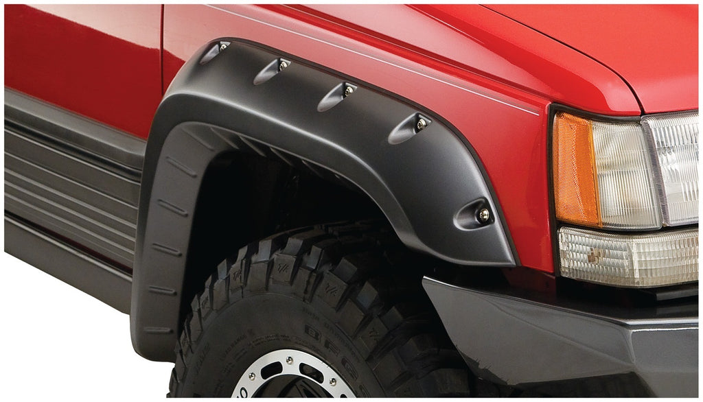 Bushwacker 10916-07 Cut-Out Fender Flares Fits 93-98 Grand Cherokee (ZJ)