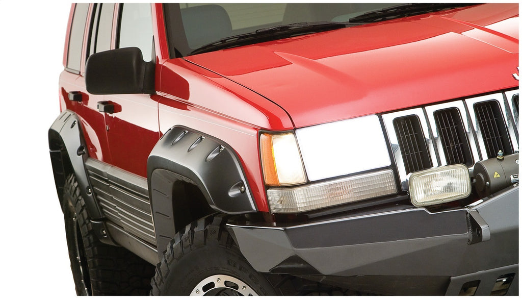 Bushwacker 10916-07 Cut-Out Fender Flares Fits 93-98 Grand Cherokee (ZJ)