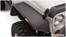 Load image into Gallery viewer, Bushwacker 10919-07 Flat Style Fender Flares Fits 07-18 Wrangler (JK)