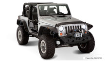 Load image into Gallery viewer, Bushwacker 10919-07 Flat Style Fender Flares Fits 07-18 Wrangler (JK)