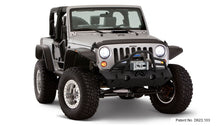 Load image into Gallery viewer, Bushwacker 10919-07 Flat Style Fender Flares Fits 07-18 Wrangler (JK)