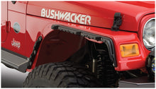 Load image into Gallery viewer, Bushwacker 10920-07 Flat Style Fender Flares Fits 97-06 Wrangler (TJ)