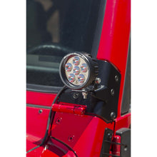 Load image into Gallery viewer, Rugged Ridge 11027.02 Windshield Hinge Light Bracket Fits 97-06 Wrangler (TJ)