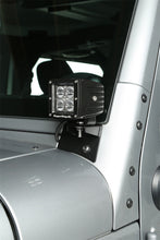 Load image into Gallery viewer, Rugged Ridge 11027.04 Windshield Auxiliary Light Brackets Fits Wrangler (JK)