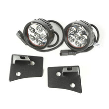 Load image into Gallery viewer, Rugged Ridge 11027.17 Windshield Bracket LED Light Kit Fits 07-18 Wrangler (JK)