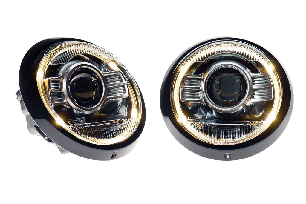 Morimoto LF965C XB LED Headlights Classic White For 65-94 Porsche 911 912 964