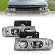 Load image into Gallery viewer, Anzo USA 111001 Crystal Headlight Set Fits 95-05 Astro