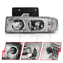 Load image into Gallery viewer, Anzo USA 111001 Crystal Headlight Set Fits 95-05 Astro