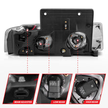 Load image into Gallery viewer, Anzo USA 111001 Crystal Headlight Set Fits 95-05 Astro